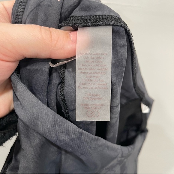 Calia Grey Black Printed Jogger Pants Aladdin Size Small Side Pocket - Picture 10 of 11